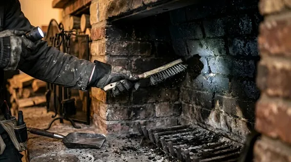 Firebox refractory repair in Clintonville